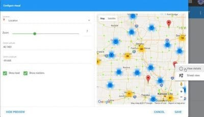 Workflows in Informer 5: Zip2Geo and Google Maps